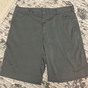 Dark grey nike golf shorts